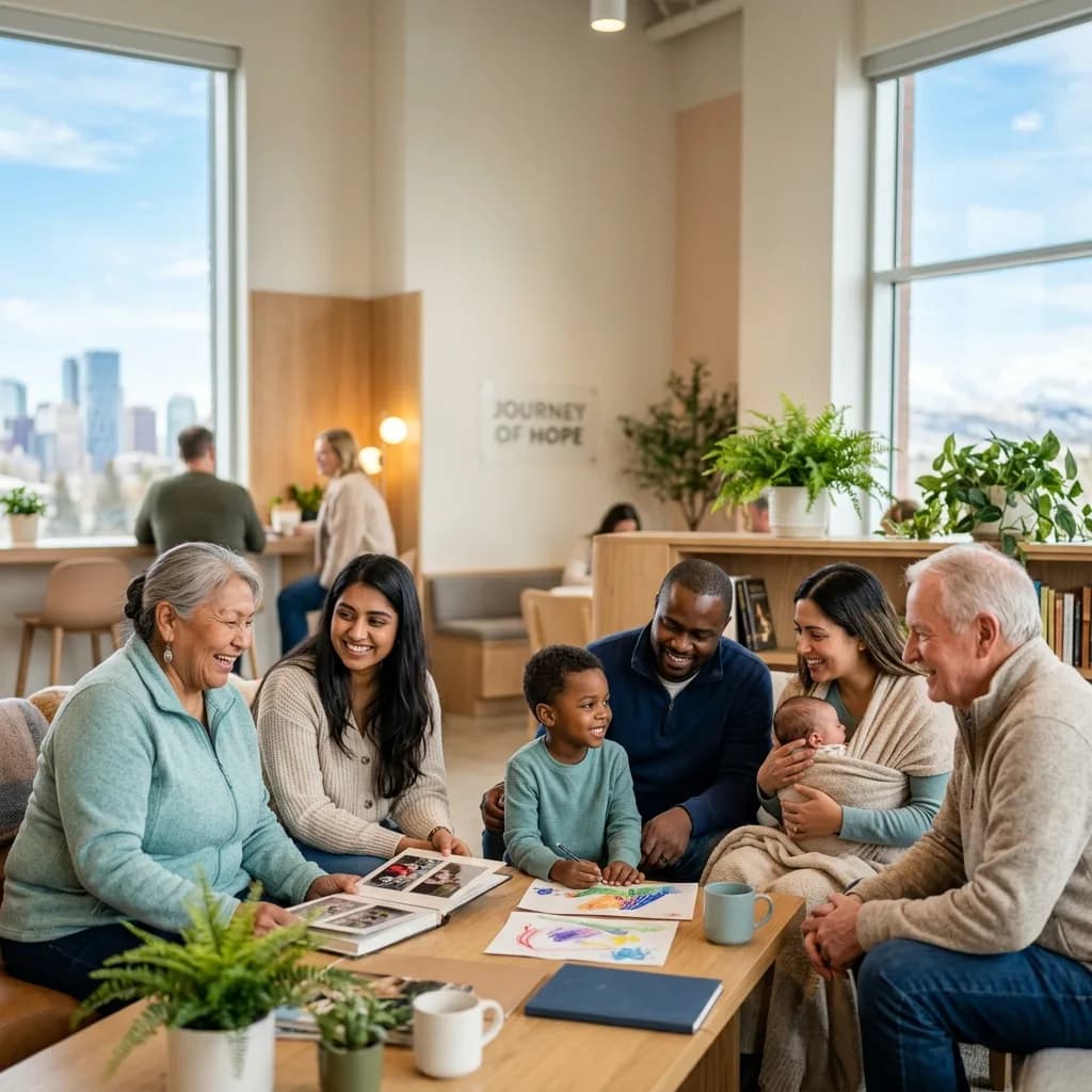 Compassionate care team supporting youth, seniors and families in Alberta